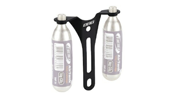 BBB｜ビービービー サイクルパーツ ボトルケージパーツ CO2ブラケット 2コカートリ...