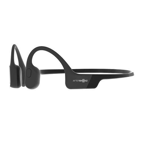 AfterShokz　アフターショックス ブルートゥースイヤホン 耳かけ型 AfterShokz Aeropex コズミックブラック AFT-EP-000011 [マイク対応 /骨伝導 /Bluetooth][ワイヤレスイヤホン]