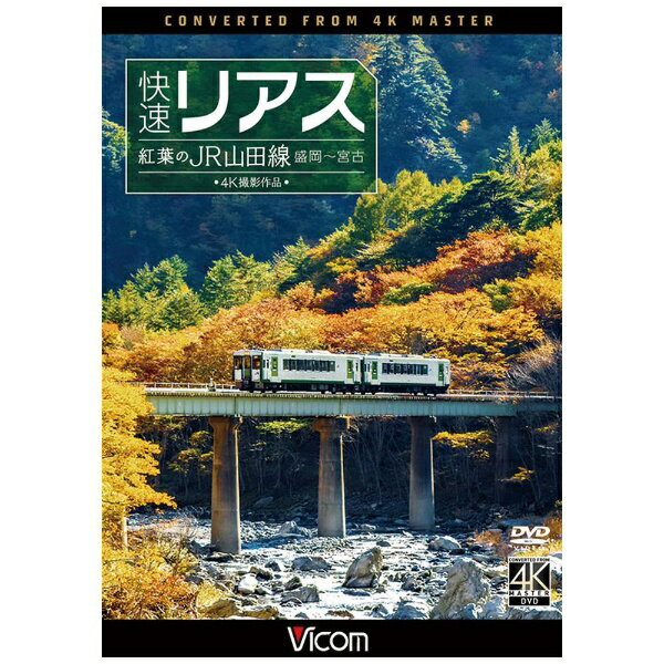 ビコム｜Vicom 快速リアス 紅葉のJR山田線 4K撮影作品