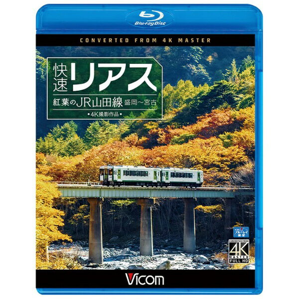 ビコム｜Vicom 快速リアス 紅葉のJR山田線 4K撮影作品