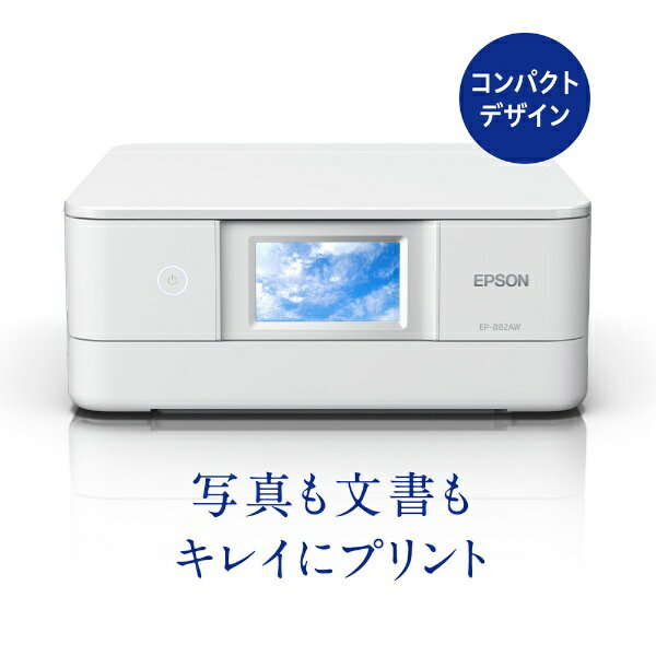 Gv\@EPSON A4J[CNWFbg@ Colorio JI  zCg EP-882AW [J[h h`A4][nKL N  v^ EP882AW]