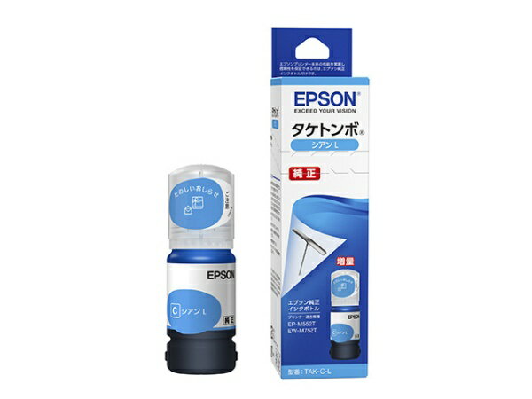 EPSON | 엡손 TAK-CL 순정 프린터 잉크 타케 잠자리 L 45ml 시안 [TAKCL]