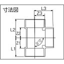 東栄管機｜Toeikanki DV継手　チーズ　50　DVDT50 2