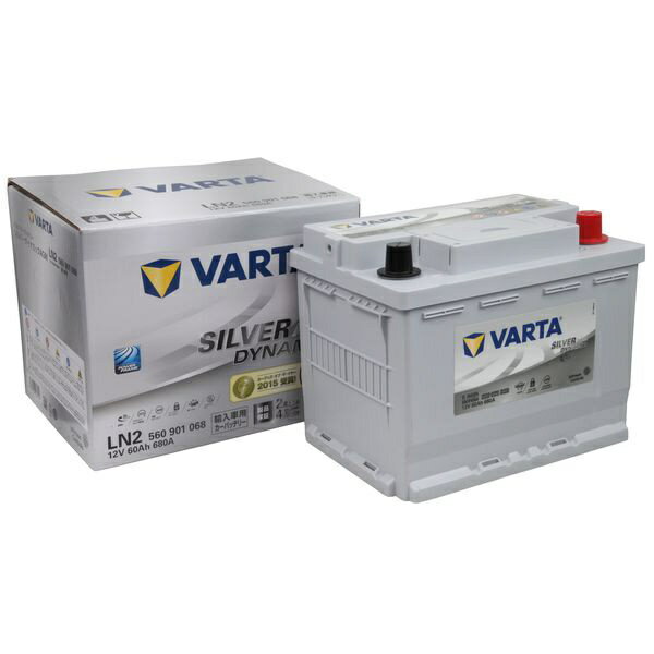 VARTA｜バルタ 欧州車用 シルバーダイナミックAGM 560 901 068(LN2AGM) 