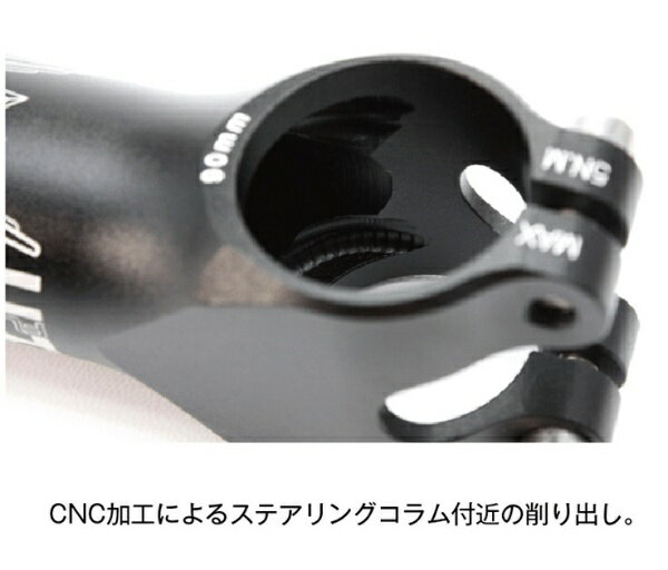 KCNC｜ケーシーエヌシー ステム フライライド AH OS 90mm 26.0mm 5D ブラック 683045
