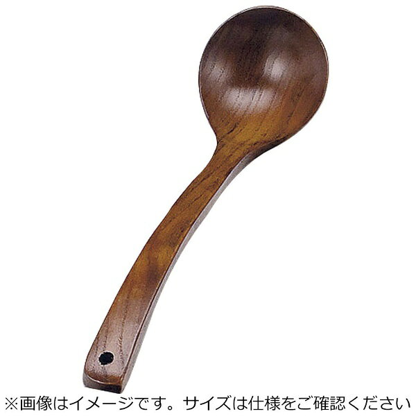 和の雰囲気に合う摺リ漆のお玉■3サイズ　お玉部分の径が大（85mm）、中（70mm）、小（60mm）が用意されています。　※この製品は大サイズになります。