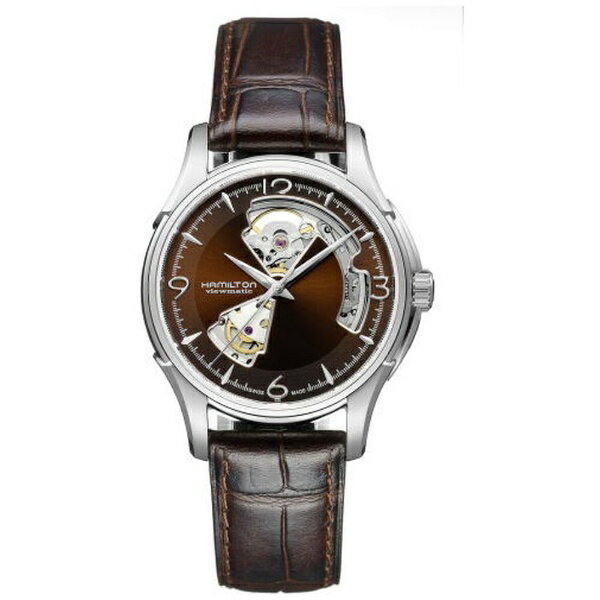 HAMILTON｜ハミルトン JMオープンハート 文字盤：ブラウン H32565595 [並行輸入品] 【代金引換配送不可】
