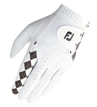 フットジョイ　FootJoy 【レディース 両手用】ゴルフグローブ レディーEコンフォート (18cm/ホワイト×ブラック)FGLE9PR