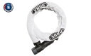 アブス|ABUS カギ式 チェーンロック ABUS アバス MICROFLEX6615 KEY 120cm W/SLEEVE (1200mm/ホワイト) 85_3604136010