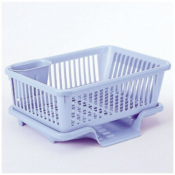 サンコープラスチック｜SANKO 皿立て水切り籠流1縦型 ブルー 05175 ブルー[05175]