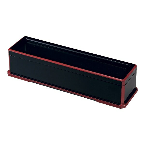 若泉漆器｜Wakaizumi Shikki ABS樹脂製 コンパクト箸箱 黒渕朱 ＜PHSG102＞[PHSG102]