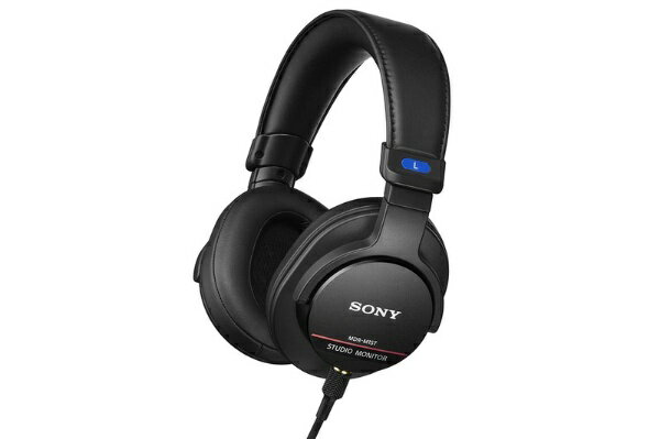 ソニー 【エントリーで2倍pt(6/1まで)】 ソニー｜SONY ヘッドホン MDR-M1ST ブラック [φ6.3mm 標準プラグ][スタジオ モニター ヘッドホン MDRM1ST]