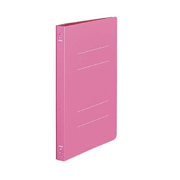 A5薄型タイプ、耐久性に優れたPP表紙のフラットファイル