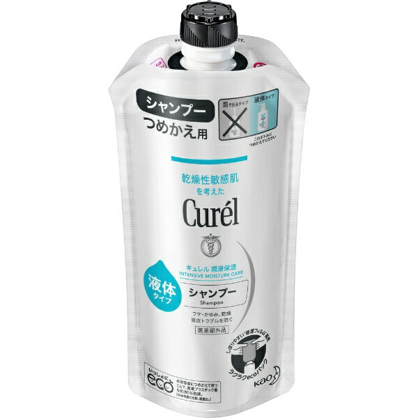 花王｜Kao Curel（キュレル）シャンプー つめかえ用 340mL