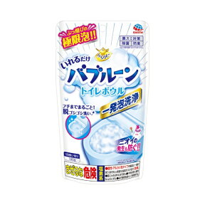 アース製薬｜Earth らくハピ いれるだけバブルーン トイレボウル