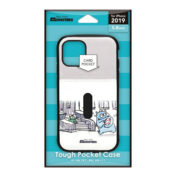 PGA｜ピージーエー iPhone 11 Pro 5.8インチ タフポケットケース モンスターズ・インク PG-DPT19A07MOI