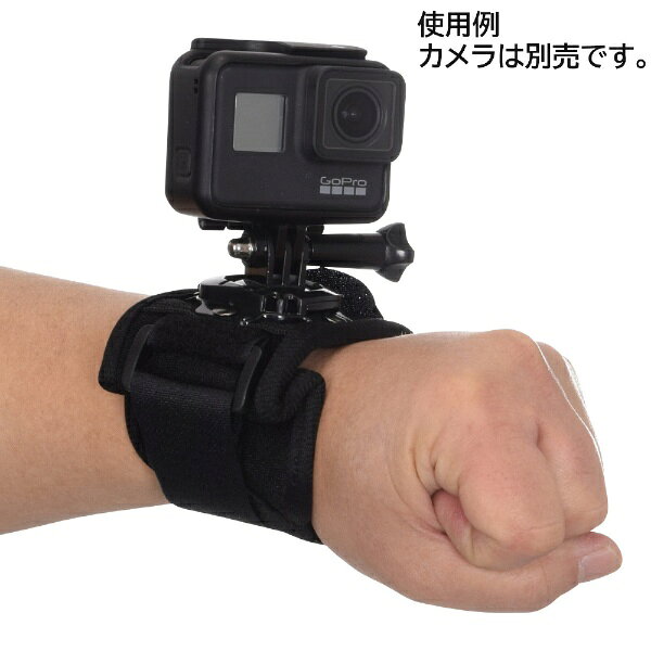楽天ビック(ビックカメラ×楽天)のETSUMI｜エツミ GoPro用アクションリストバンド E-2212｜アングル2