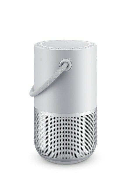 BOSE｜ボーズスマートスピーカーBosePortableHomeSpeakerLuxeSilverBoseLuxeSilver[防滴/Bluetooth対応/Wi-Fi対応][ボーズスマートスピーカーシルバー]