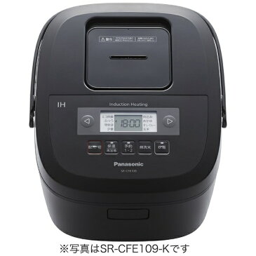 パナソニック　Panasonic 炊飯器 ブラック SR-CFE109-K [IH /5.5合][SRCFE109]