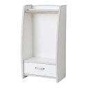 充英アート|Jueiart EVAキッズ ハンガーラック (幅47.7×奥行30×高さ90cm) HRJ-48HW ホワイト