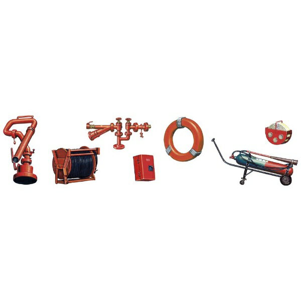 ファインモールド｜FineMolds 1/700 現用艦 浮環・消火設備セット