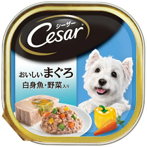 エムジェイラボ｜MJLab シーザーおいしいまぐろ白身魚・野菜入り100g