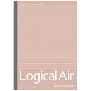 「行間が作れる」「段落が揃う」「図、表の作成がしやすい」「ページの分割がしやすい」4つの特長で使いやすい。文章を美しく見せるなら「ロジカルノート」従来品より約20％軽量化。厚みはそのままで軽いノートです。B5サイズ50枚A罫