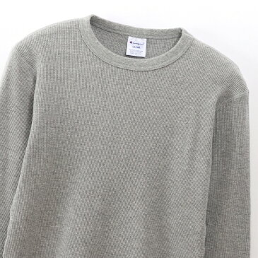 チャンピオン CHAMPION メンズ ロングスリーブTシャツ(Lサイズ/オックスフォードグレー) C3-Q405