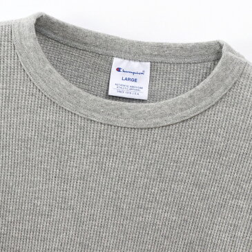 チャンピオン CHAMPION メンズ ロングスリーブTシャツ(Lサイズ/オックスフォードグレー) C3-Q405