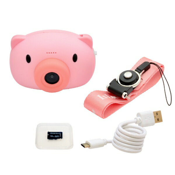 ハイテックマルチプレックスジャパン｜Hitec Multiplex Japan Mini Kids Camera BABY PIG（ミニキッズカメラこぶた） HWC11-PK ピンク[HWC11PK]