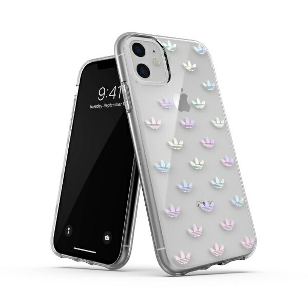 アディダス　adidas iPhone 11 6.1インチ OR Snap Case CLEAR colourful 36287