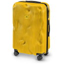 クラッシュバゲージ｜CRASH BAGGAGE スーツケース M65L ストライプコレクション YELLOW CB152-04 [TSAロック搭載]