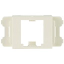 パンドウイット|PANDUIT パンドウイット JISプレート用シャッターなしアダプタ オフホワイト(10個入) CMAIW-X