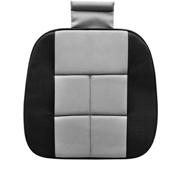 BONFORM｜ボンフォーム 5340-43GY　シートクッション　竹炭プレーン　軽／普通車用　ヒップ型　ストッ..