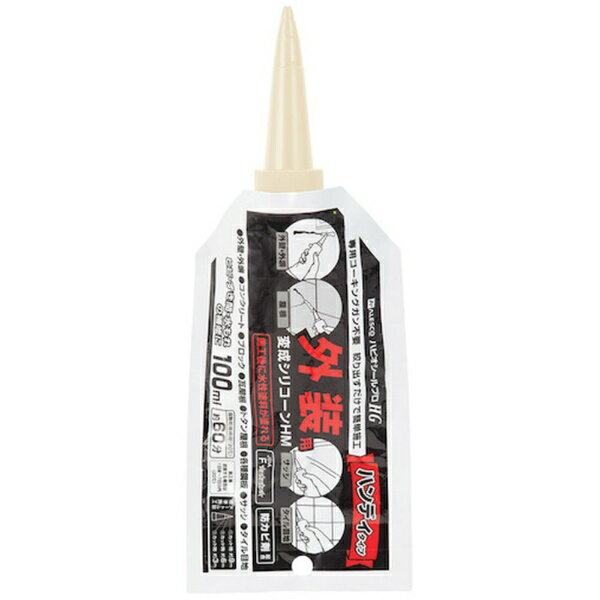 カンペハピオ｜Kanpe Hapio KANSAI　変成シリコーンHMアルミパウチ　アイボリ　100ML 00427660342100