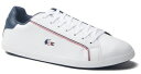 ラコステ　LACOSTE メンズ ウォーキングシューズ GRADUATE 119 3(41A：26.0cm/ホワイト） SMA0022