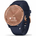 GARMIN｜ガーミン vivomove 3S Navy / Rose Gold【Suica対応】 010-02238-73 Navy/Rose Gold[100223873]