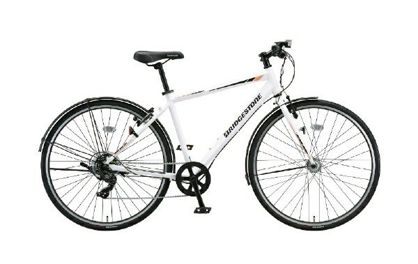 ブリヂストン｜BRIDGESTONE 27型 クロスバイク ティービーワン TB1(P.Xスノーホワイト/480mmフレームサイズ《乗車可能身長：157cm以上》7段変速)TB480【2020年モデル】【キャンセル・返品不可】 【代金引換配送不可】