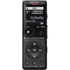 ソニー｜SONY ICD-UX570FBC ICレコーダー ブラック [4GB /ワイドFM対応][録音機 ボイスレコーダー 小型 高音質 長時間]