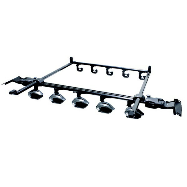 【エントリーで最大全額ポイント還元｜1/5まで】 ヤック｜YAC 80系ノア・ヴォクシー・エスクァイア専用 スマートロッドホルダー 5本用 U-NV1F