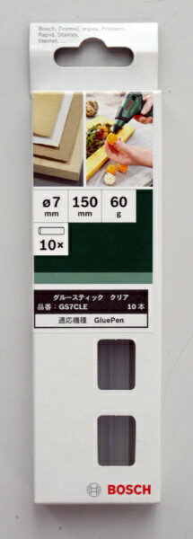 BOSCH｜ボッシュ グル−スティック　クリア　10本入り GS7CLE