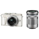 オリンパス　OLYMPUS PEN E-PL10　ミラーレス一眼カメラ　ダブルズームキット ホワイト [ズームレンズ+ズームレンズ][PENEPL10EZダブルズーム]