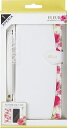 ナチュラルデザイン｜NATURAL design Xperia 1専用手帳型ケース　Fleur White