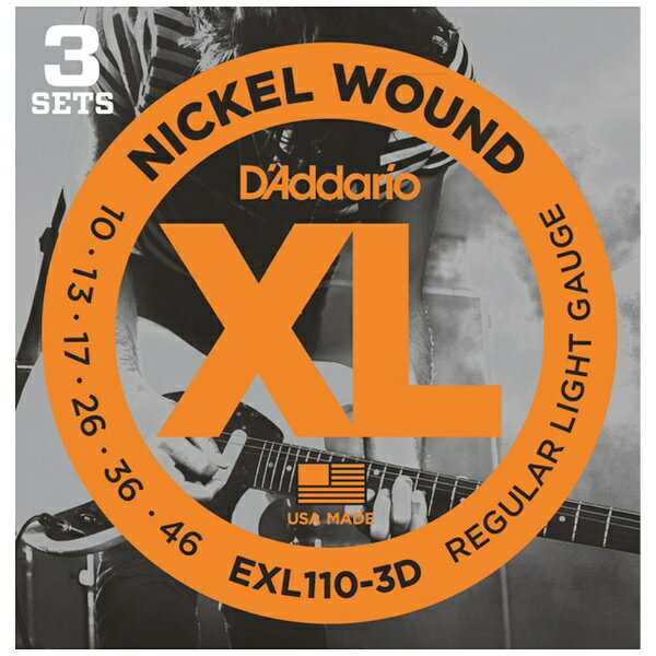 D’Addario｜ダダリオ エレキギター弦 EXL1103D