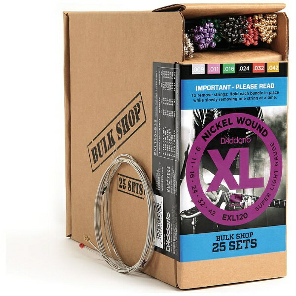 吉他弦 - D’Addario｜ダダリオ エレキギター弦 EXL120B25