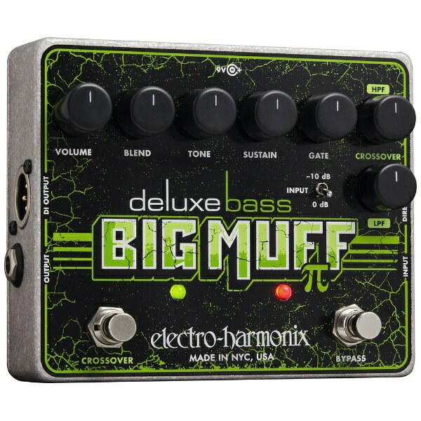 緑色のビッグマフを受け継いだBass Big Muff Piに、ベーシストに特化した機能をさらに追加特徴※本商品が対象となるクーポンは、その期間終了後、同一内容でのクーポンが継続発行される場合がございます。