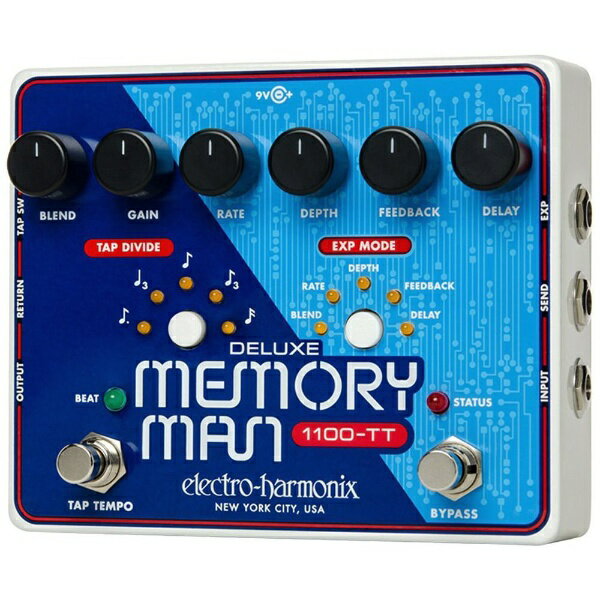 electro-harmonix｜エレクトロハーモニックス 空間系エフェクター DELUXE MEMORY MAN 1100TT