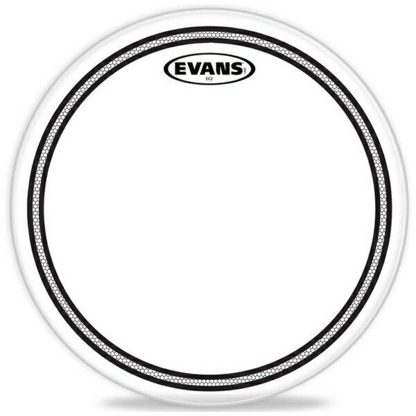 演奏性だけでなく、チューニングの安定性にも優れたヘッドです。Evans EC Resonant シリーズ