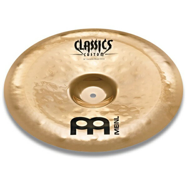 MEINLは世界的なシンバル&パーカッションブランドです。Classics Custom Extreme Metal 16” China