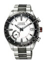 シチズン｜CITIZEN アテッサ エコ ドライブ GPS衛星電波時計 CC3085-51A ホワイト/シルバー